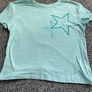 Girls GAP Kids Mint Green T-Shirt